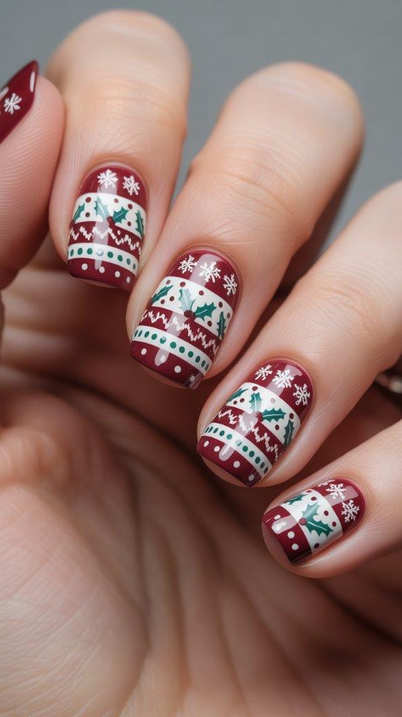 19 Stunning Burgundy Winter Nails You’ll Want to Try Immediately