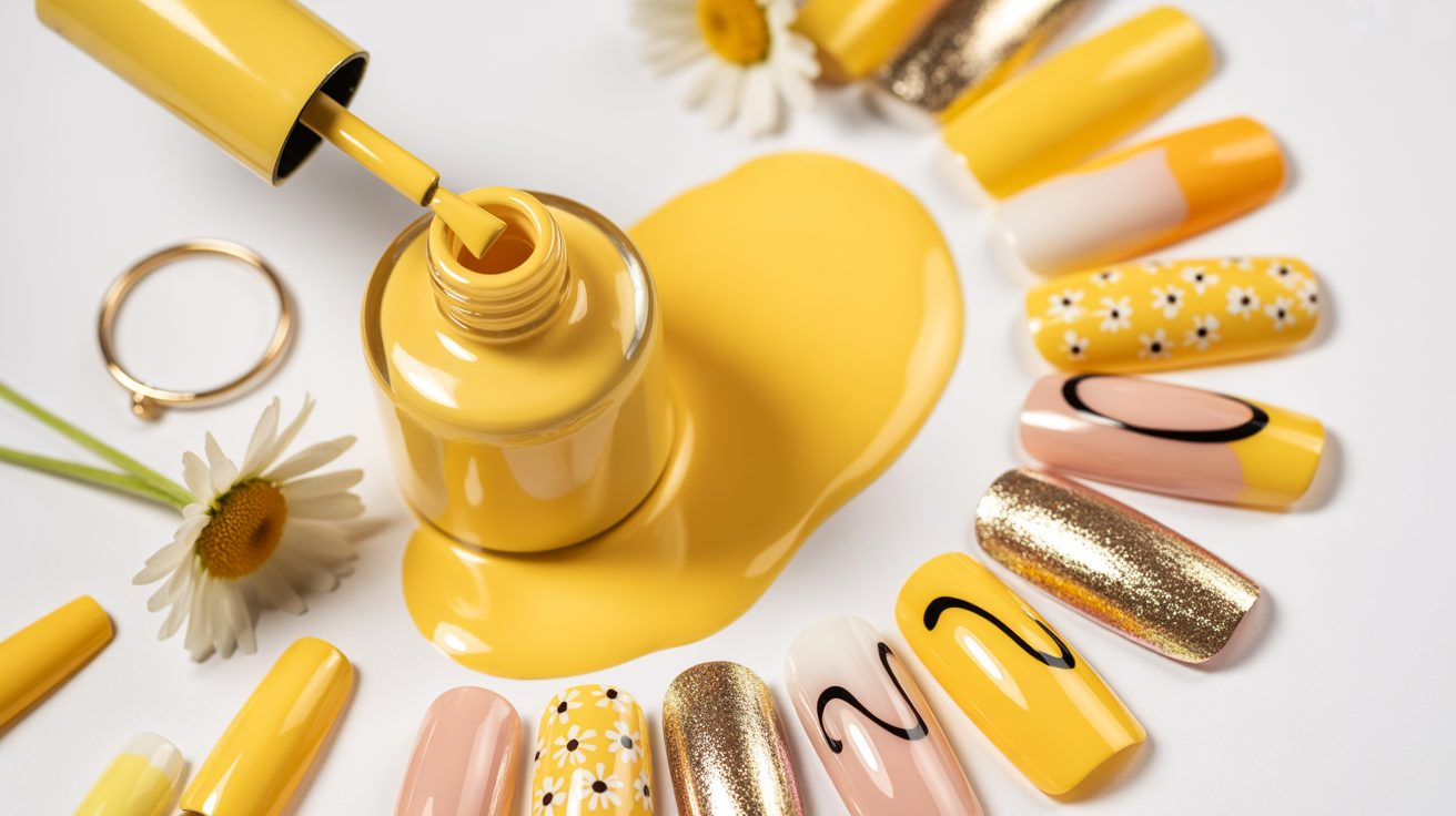 29 Butter Yellow Nails That Are the Definition of Sunny-Side-Up Style