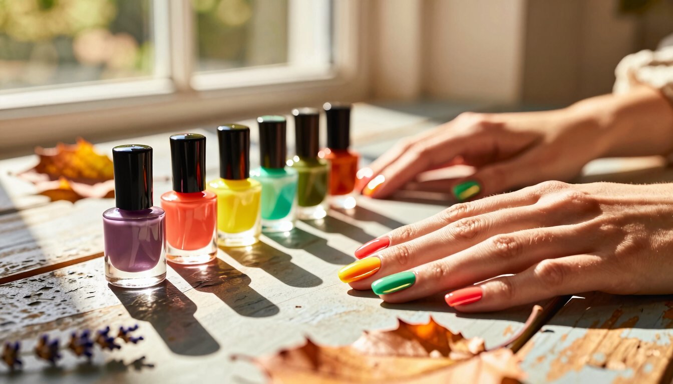 23 End of Summer Nails Color Ideas to Carry the Good Vibes Into Fall