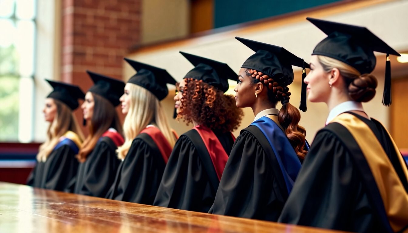 29 Stunning Graduation Hairstyles for Every Hair Type & Cap Style
