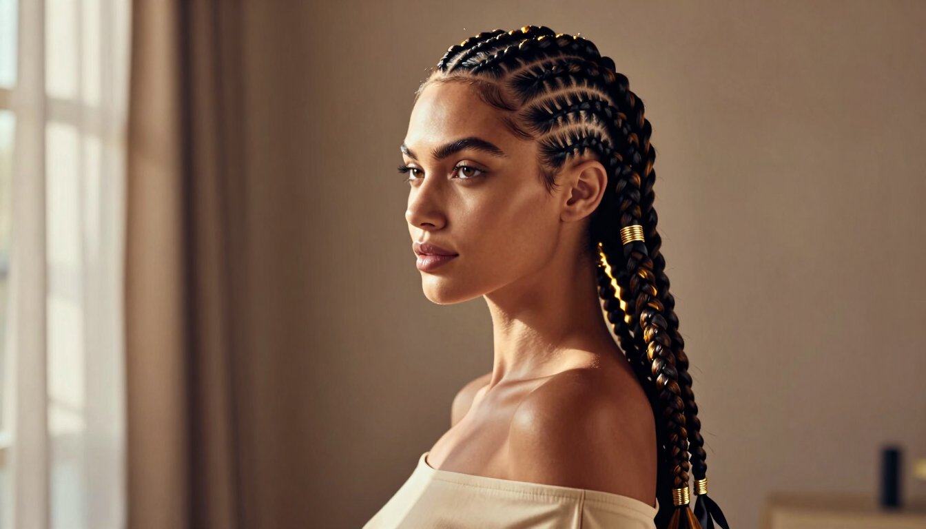 26 Straight Back Braids & Cornrows Hairstyles That Slay Every Time