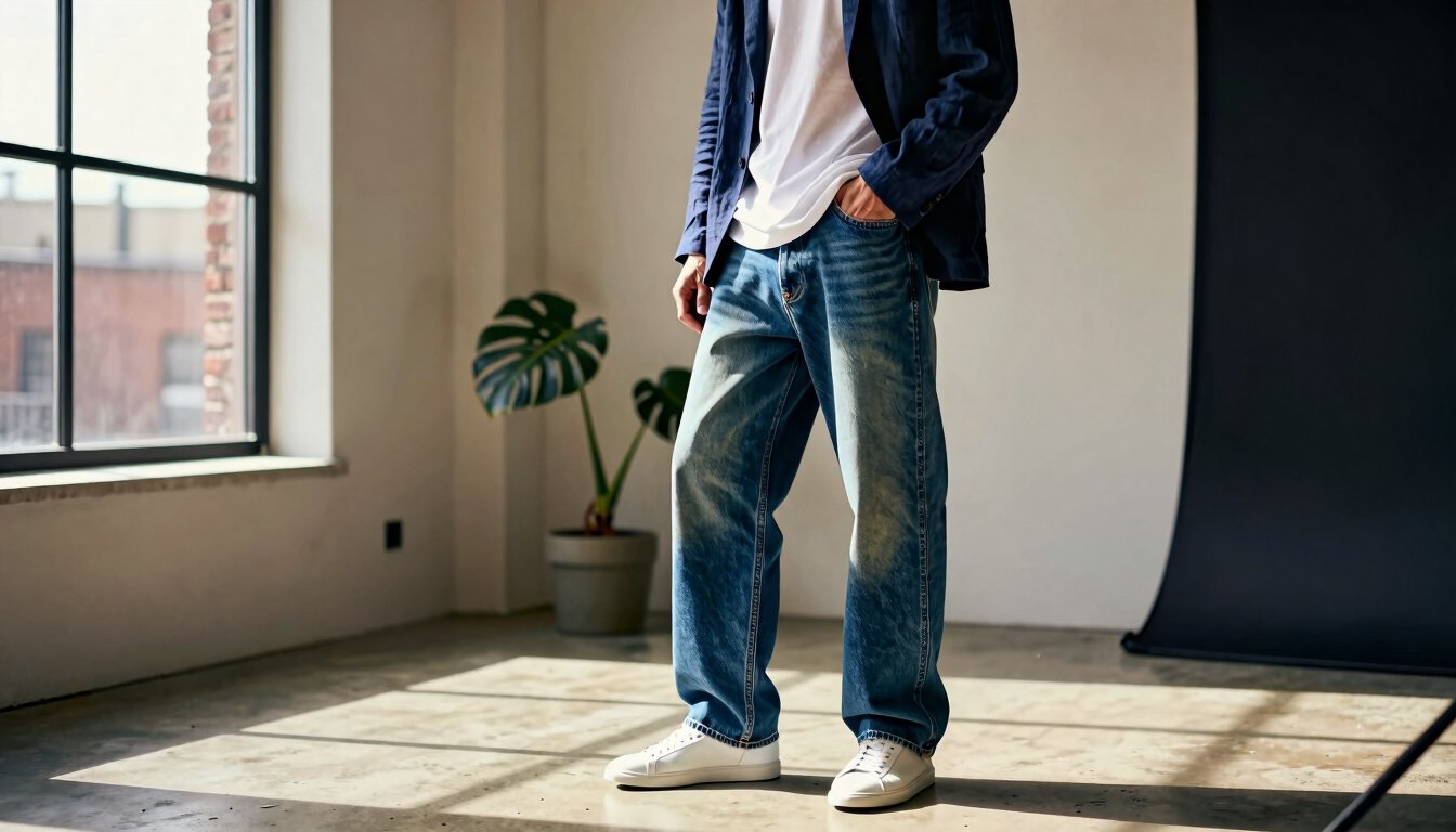 29 Effortless Baggy Jeans Outfits for Men: Streetwear to Smart Casual