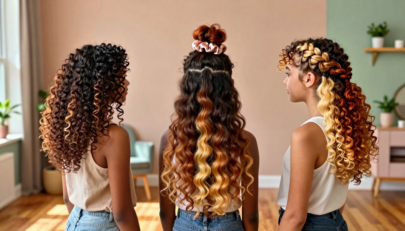 29 Cute & Easy Hairstyles for Curly Hair (Natural, School, Updos & More!)